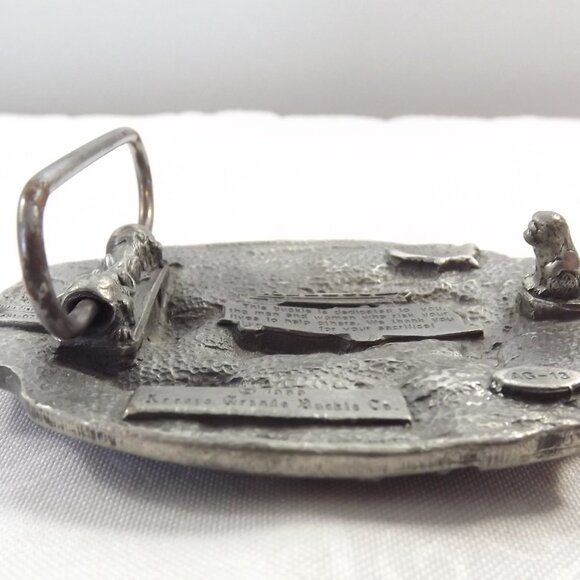 Vintage Fire Fighter Belt Buckle, 1989 - Picture 5 of 10